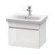 Тумба под раковину, Duravit, L-Cube, шгв 1020*481*400, раковина-необходимо заказать, цвет-чёрный глянцевый