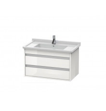 Тумба под раковину, Duravit, Ketho, шгв 800*465*480, раковина-необходимо заказать, цвет-белый глянцевый