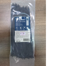 Нейлоновые стяжки FORTISFLEX НСС EasyFix 3x200 черный, 100 шт. 84813