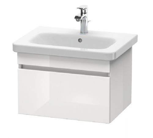 Тумба под раковину, Duravit, Durastyle, шгв 580*448*398, раковина-необходимо заказать, цвет-белый глянцевый