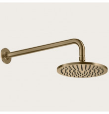 Верхний душ, Gessi, Inciso, 200*200, цвет-Warm Bronze Brushed PVD