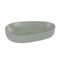Раковина, Villeroy&Boch, Antao, шгв 650*400*145, отверстия для смесителя-отсутствуют, CeramicPlus, цвет-Morning Green