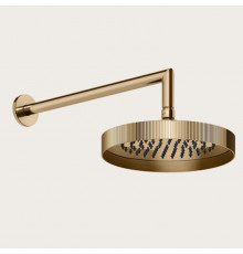 Верхний душ, Gessi, Rigato, 218*218, цвет-Warm Bronze PVD