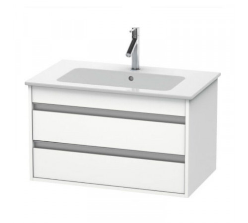 Тумба под раковину, Duravit, Ketho, шгв 800*475*480, раковина-необходимо заказать, цвет-белый матовый