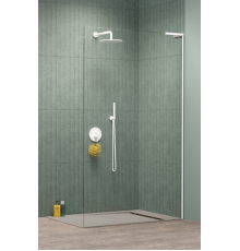 Душевая перегородка, Radaway, Modo SL II White, правосторонняя, шв 900*2000, белый матовый, цвет стекла-прозрачный, Easy Clean