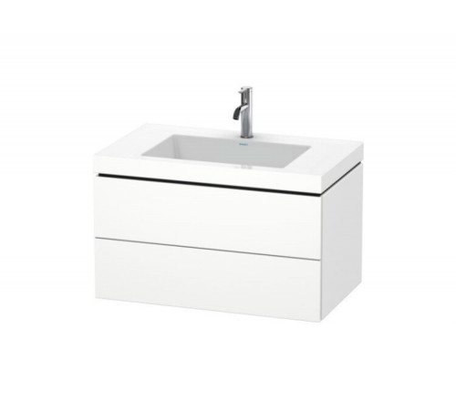 Тумба под раковину, Duravit, L-Cube, шгв 800*480*500, раковина-в комплекте, цвет-лён