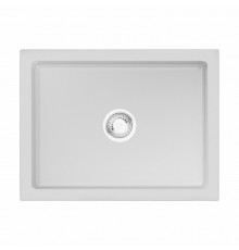 Мойка, OMOIKIRI, Mikura, шгв 610*460*254, отверстия для смесителя-отсутствуют, цвет-белый глянцевый