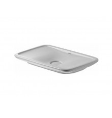 Раковина, Duravit, PuraVida, шгв 700*420*100, отверстия для смесителя-отсутствуют, цвет-белый