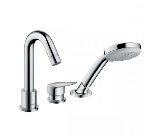 Смеситель для ванны и душа, Hansgrohe, Logis, цвет-хром