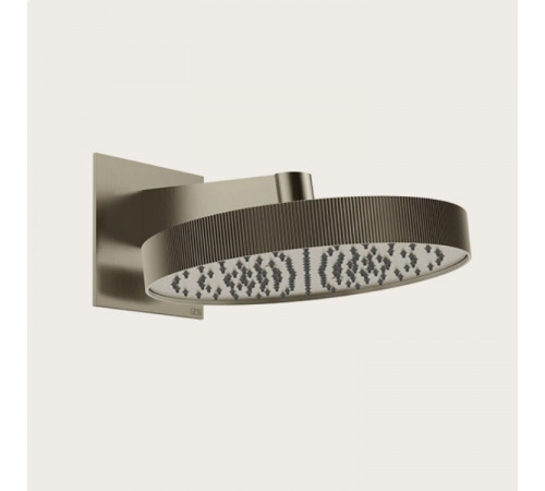 Верхний душ, Gessi, Rigato, 300*300, цвет-Finox Brushed Nickel