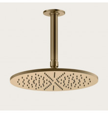 Верхний душ, Gessi, Inciso, 300*300, цвет-Warm Bronze Brushed PVD  (старый арт. 58252/726)
