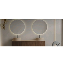 Зеркало, Salini, OMBRA, круглое, шгв 600*25*600, с подсветкой, функция обогрев-антизапотевание