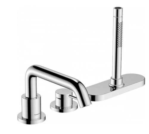 Смеситель для ванны и душа, Hansgrohe, Tecturis S, цвет-хром
