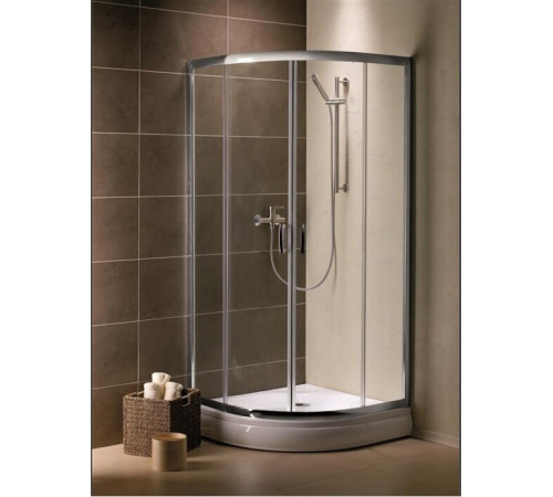 Душевое ограждение, Radaway, Premium Plus, шгв 1000*1000*1900, петли-слева и справа, хром, цвет стекла-прозрачный, Easy Clean