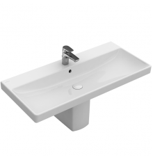 Раковина, Villeroy&Boch, Avento, шгв 1000*470*165, CeramicPlus, цвет-альпийский белый