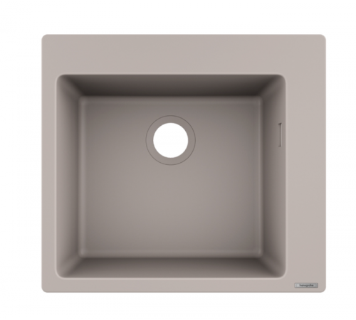 Мойка, Hansgrohe, S51, шгв 560*510*205, цвет-серый бетон