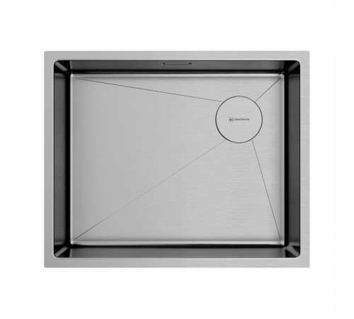 Мойка, OMOIKIRI, TAKI, шгв 540*440*200, отверстия для смесителя-отсутствуют, цвет-нержавеющая сталь