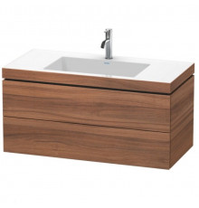 Тумба под раковину, Duravit, L-Cube, шгв 1000*480*500, раковина-в комплекте, цвет-орех натуральный