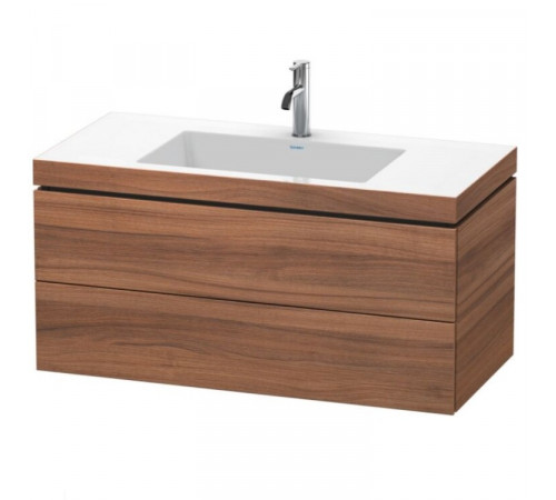 Тумба под раковину, Duravit, L-Cube, шгв 1000*480*500, раковина-в комплекте, цвет-орех натуральный