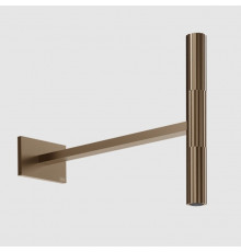 Верхний душ, Gessi, Incastri, Rigato, 32, цвет-Coffee Bronze Brushed PVD