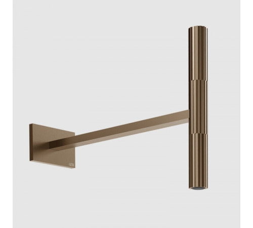 Верхний душ, Gessi, Incastri, Rigato, 32, цвет-Coffee Bronze Brushed PVD
