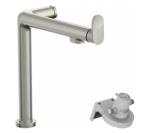 Смеситель для кухни, Hansgrohe, Aqittura , цвет-сталь