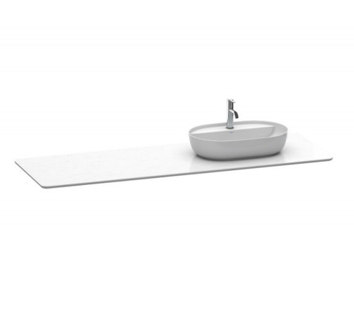 Столешница, Duravit, Luv, шгв 1783*595*20, цвет-белый структурный