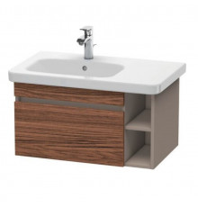 Тумба под раковину, Duravit, Durastyle, шгв 730*448*398, раковина-необходимо заказать, цвет-орех темный/базальт матовый