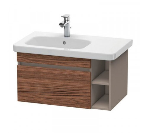 Тумба под раковину, Duravit, Durastyle, шгв 730*448*398, раковина-необходимо заказать, цвет-орех темный/базальт матовый
