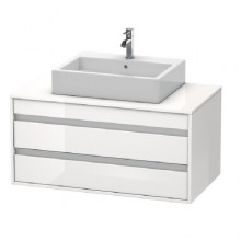 Тумба под раковину, Duravit, Ketho, шгв 1000*550*496, раковина-необходимо заказать, цвет-белый глянцевый