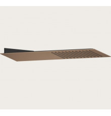 Верхний душ, Gessi, Tremillimetri, Quadro, 300*300, цвет-Copper Brushed PVD