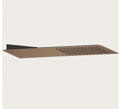 Верхний душ, Gessi, Tremillimetri, Quadro, 300*300, цвет-Copper Brushed PVD