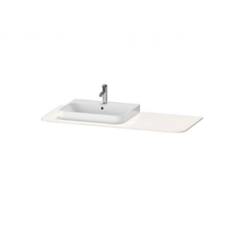 Столешница, Duravit, Happy D.2 Plus, шгв 1300*550*16, цвет-White High Gloss