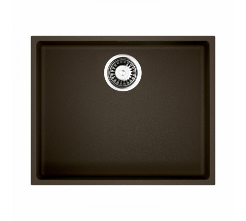 Мойка, OMOIKIRI, Bosen, шгв 540*440*220, отверстия для смесителя-отсутствуют, цвет-espresso