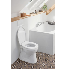 Унитаз, Villeroy&Boch, O.Novo, напольный, DirectFlush, шгв 365*530*395, цвет-альпийский белый