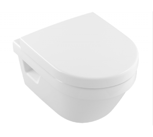 Унитаз, Villeroy&Boch, Architectura, подвесной, шгв 350*480*340, CeramicPlus, цвет-альпийский белый AntiBac