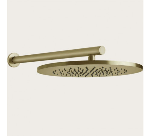 Верхний душ, Gessi, 316 Bath-Shower, 355*355, цвет-Brushed Brass PVD