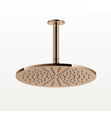 Верхний душ, Gessi, Inciso, 300*300, цвет-Copper PVD