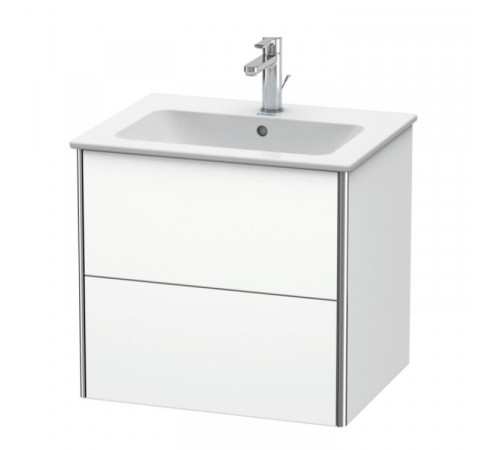 Тумба под раковину, Duravit, XSquare, шгв 610*478*560, раковина-необходимо заказать, цвет-белый матовый