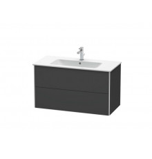 Тумба под раковину, Duravit, XSquare, шгв 1010*478*560, раковина-необходимо заказать, цвет-графит матовый