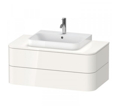 Тумба под раковину, Duravit, Happy D.2 Plus, шгв 1000*550*408, раковина-необходимо заказать, цвет-белый глянцевый