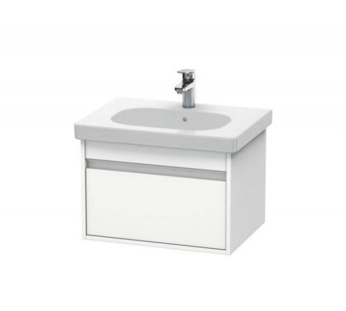 Тумба под раковину, Duravit, Ketho, шгв 600*455*410, раковина-необходимо заказать, цвет-белый матовый