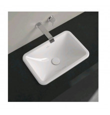Раковина, Villeroy&Boch, Loop&Friends, шгв 510*340*165, отверстия для смесителя-отсутствуют, цвет-альпийский белый (белый Alpin)