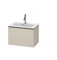 Тумба под раковину, Duravit, L-Cube, шгв 620*391*400, раковина-необходимо заказать, цвет-серо-коричневый матовый