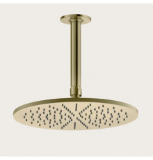 Верхний душ, Gessi, Inciso, 300*300, цвет-Brushed Brass PVD
