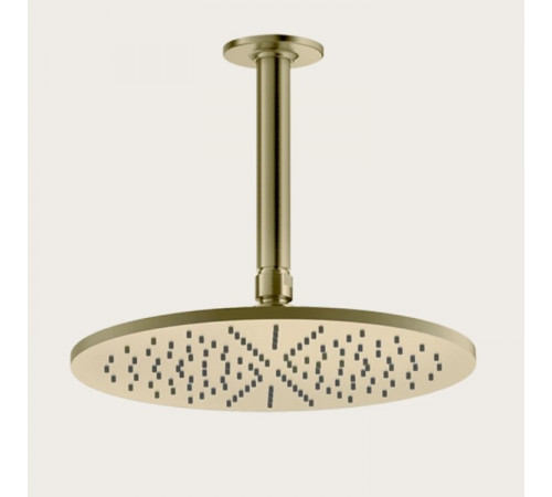 Верхний душ, Gessi, Inciso, 300*300, цвет-Brushed Brass PVD