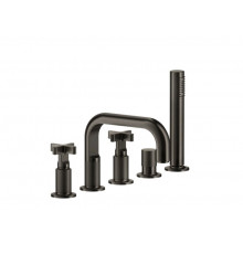 Смеситель для ванны и душа, Gessi, Inciso, цвет-Antique Brass