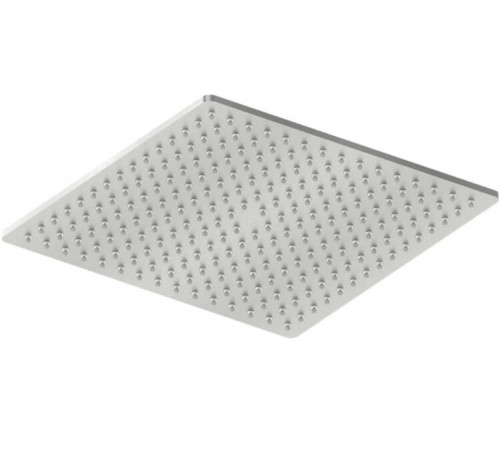 Верхний душ, Quadro design, 300*300, цвет-Steel Brushed