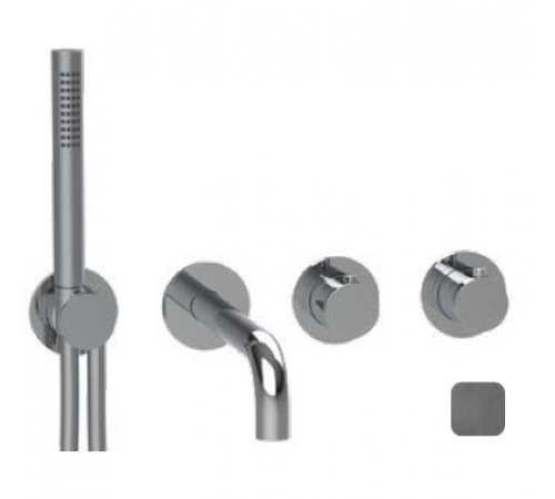 Смеситель для ванны и душа, Almar, Water Control Modular, цвет-Gun Metal Brushed PVD (Товар заказной, возврату не подлежит)