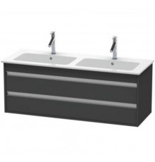 Тумба под раковину, Duravit, Ketho, шгв 1270*475*480, раковина-необходимо заказать, цвет-графит матовый